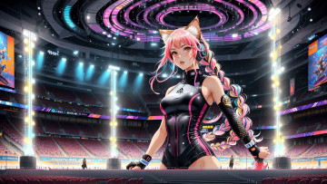 Картинка аниме животные +существа нейросети графика нейроарт ai art нейронные сети рисунки нейро искусство