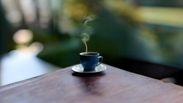 Картинка еда кофе +кофейные+зёрна чашка блюдце пар