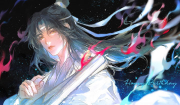 Картинка аниме mo+dao+zu+shi лань ванцзи