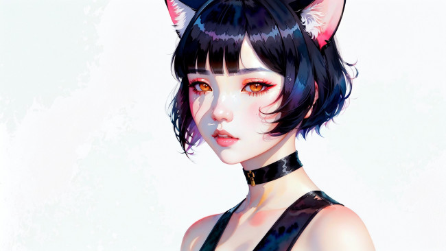 Обои картинки фото аниме, животные,  существа, нейросети, графика, нейроарт, ai, art, нейронные, сети, рисунки, нейро, искусство