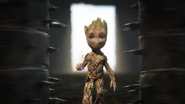 Обои картинки фото i am groot  , сериал 2022 – 2023, мультфильмы, i am groot, я, есть, грут, сериал, мультфильм, короткометражка, фантастика, персонаж, второй, сезон