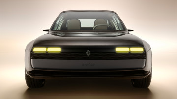 Картинка auto+-+car автомобили renault r17 electric restomod x-ora-ito 2024