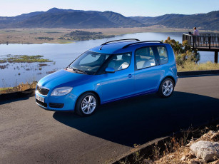 Картинка skoda roomster автомобили