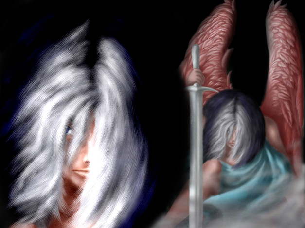 Обои картинки фото фэнтези, ангелы