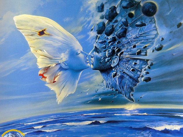 Обои картинки фото kagaya, фэнтези, существа