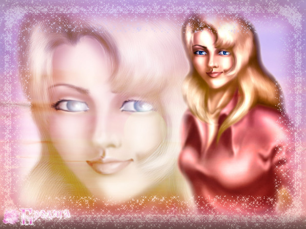 Обои картинки фото рисованные, люди