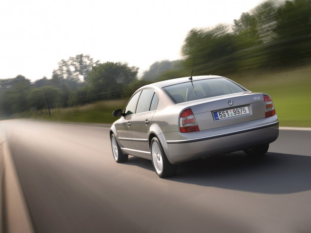 Обои картинки фото skoda, superb, 2007, автомобили