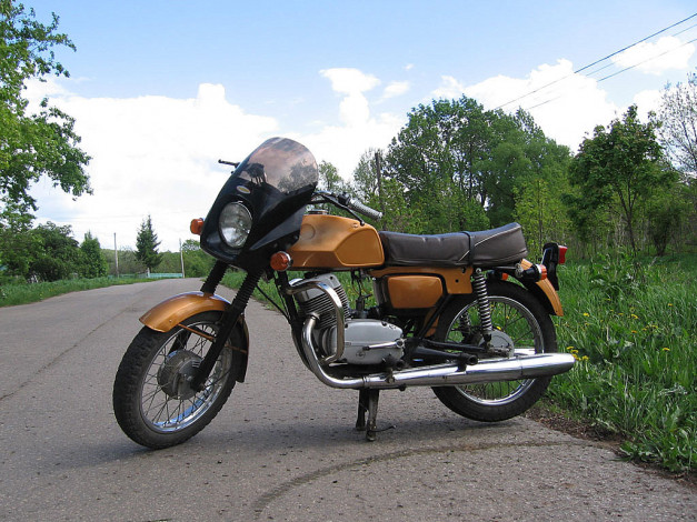 Обои картинки фото Чз, мотоциклы, cezet