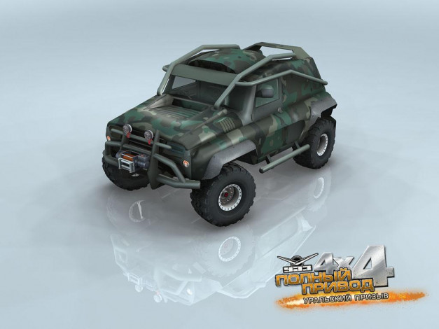 Обои картинки фото видео, игры, полный, привод, уаз, 4х4