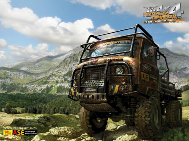 Обои картинки фото видео, игры, полный, привод, уаз, 4х4
