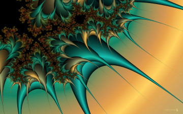 Картинка 3д графика fractal фракталы