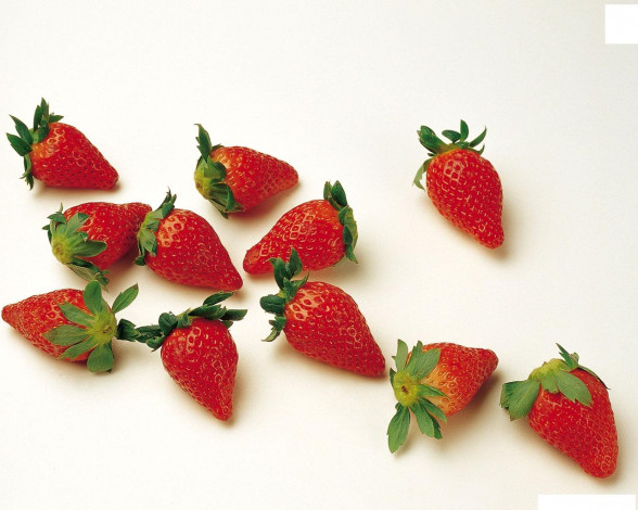 Обои картинки фото еда, клубника, земляника