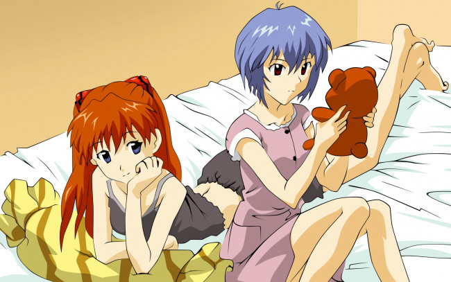 Обои картинки фото аниме, evangelion