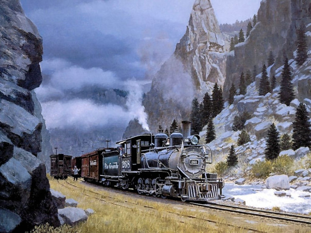 Обои картинки фото howard, fogg, рисованные, другое