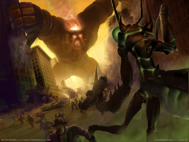 Обои картинки фото war, of, the, monsters, видео, игры
