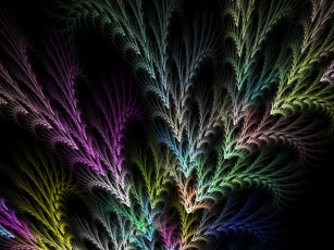 Картинка 3д графика fractal фракталы абстракция узор