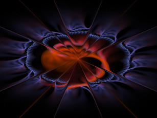 Картинка 3д графика fractal фракталы узор абстракция