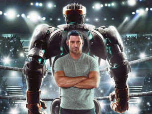 Картинка real steel кино фильмы робот hugh jackman