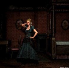 Картинка 3д графика people люди returning to the past