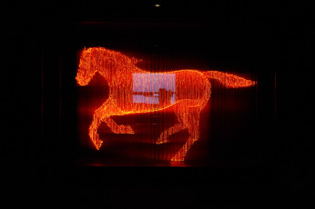 Картинка 3д графика animals животные лошадь