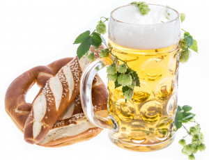 обоя еда, напитки, пиво, булки, хмель, ружка