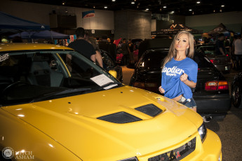 обоя автомобили, авто, девушками, donnah, pham, mitsubishi, evo, v