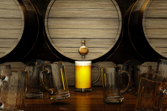 Картинка еда напитки пиво кружки бочки