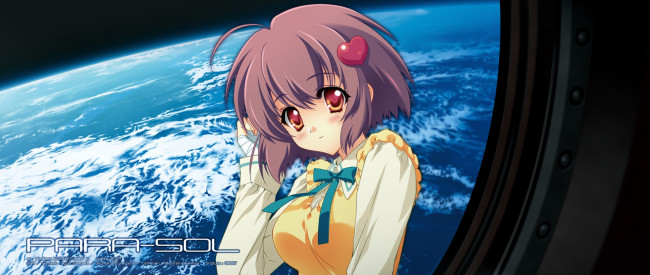 Обои картинки фото аниме, parasol