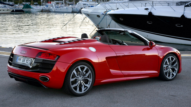 Обои картинки фото audi, r8, автомобили, германия, легковые, ag, концерн, volkswagen, group