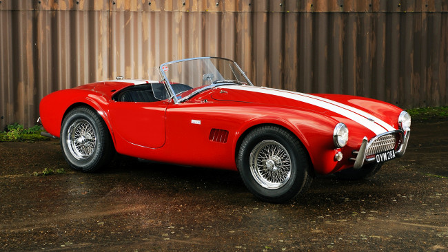 Обои картинки фото cobra, автомобили, ac, shelby, великобритания, спортивные