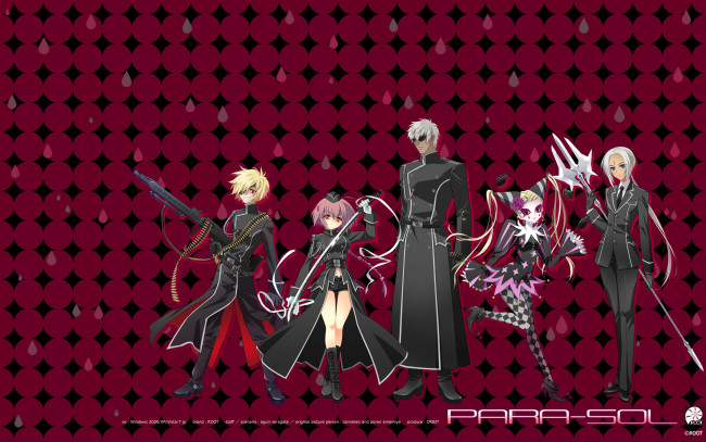 Обои картинки фото аниме, parasol