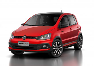 Картинка автомобили volkswagen красный 2014г concept pepper fox