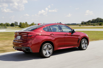 Картинка автомобили bmw m50d x6 красный 2014г f16