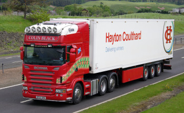 обоя scania, автомобили, scania , выставка, улица, тяжелый, грузовик, седельный, тягач