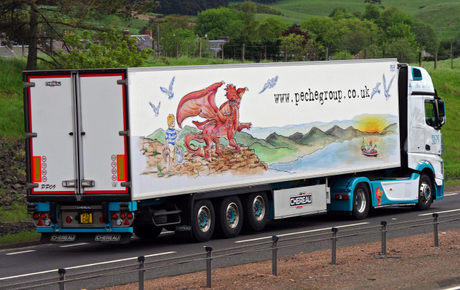 Обои картинки фото mercedes actros, автомобили, mercedes trucks, тяжелый, грузовик, седельный, тягач