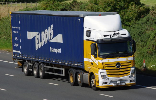 Обои картинки фото mercedes actros 2545, автомобили, mercedes trucks, седельный, тягач, грузовик, тяжелый