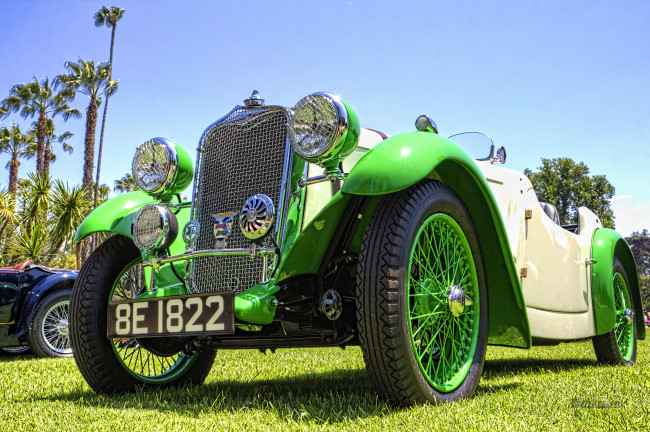 Обои картинки фото 1933 singer nine sports, автомобили, выставки и уличные фото, выставка, автошоу