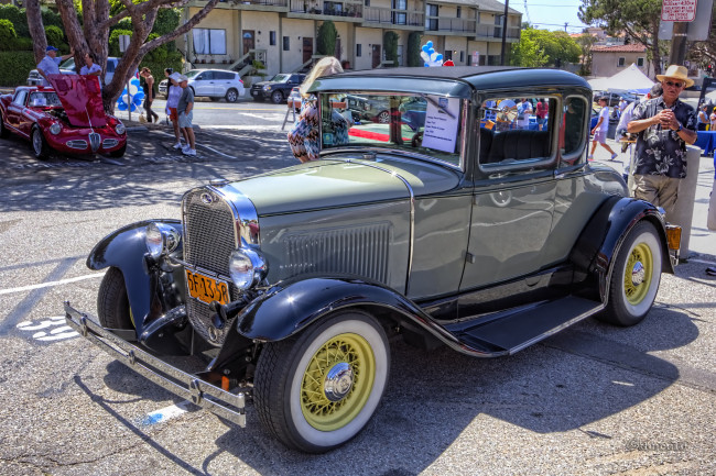 Обои картинки фото 1930 ford model a coupe, автомобили, выставки и уличные фото, выставка, автошоу