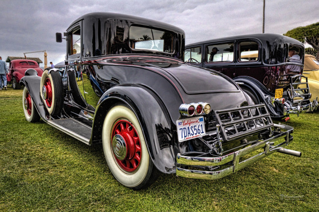 Обои картинки фото 1931 pierce-arrow model 43 coupe, автомобили, выставки и уличные фото, выставка, автошоу