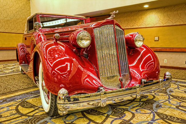 Обои картинки фото 1936 packard twelve bohman & schwartz coupe roadster, автомобили, выставки и уличные фото, выставка, автошоу