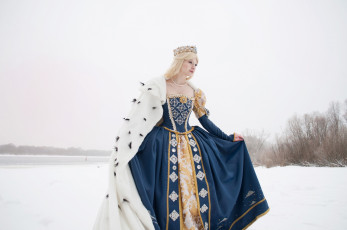 Картинка разное cosplay+ косплей арт мантия девушка зима