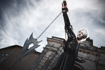 Картинка разное cosplay+ косплей парень цепь оружие