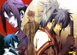 Картинка аниме hakuouki shinsengumi kitan