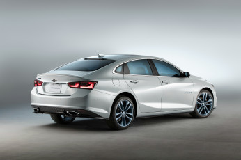 Картинка автомобили chevrolet malibu 2016г concept line blue