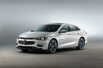 обоя автомобили, chevrolet, malibu, concept, line, blue, 2016г