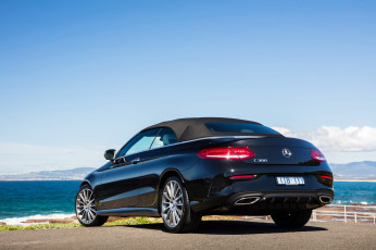 Картинка автомобили mercedes-benz 2016г line au-spec cabriolet amg c 300