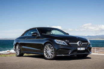 Картинка автомобили mercedes-benz line cabriolet amg c 300 au-spec 2016г