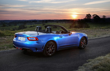 обоя автомобили, fiat, abarth, 124, au-spec, spider