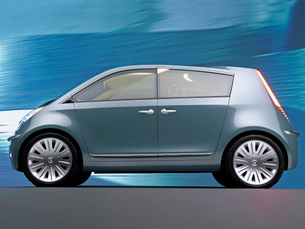 Обои картинки фото chrysler akino concept 2005, автомобили, chrysler, akino, concept, 2005