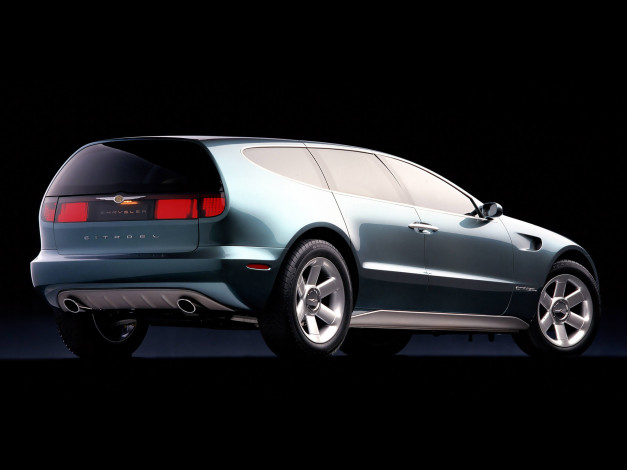 Обои картинки фото chrysler citadel concept 1999, автомобили, chrysler, citadel, 1999, concept